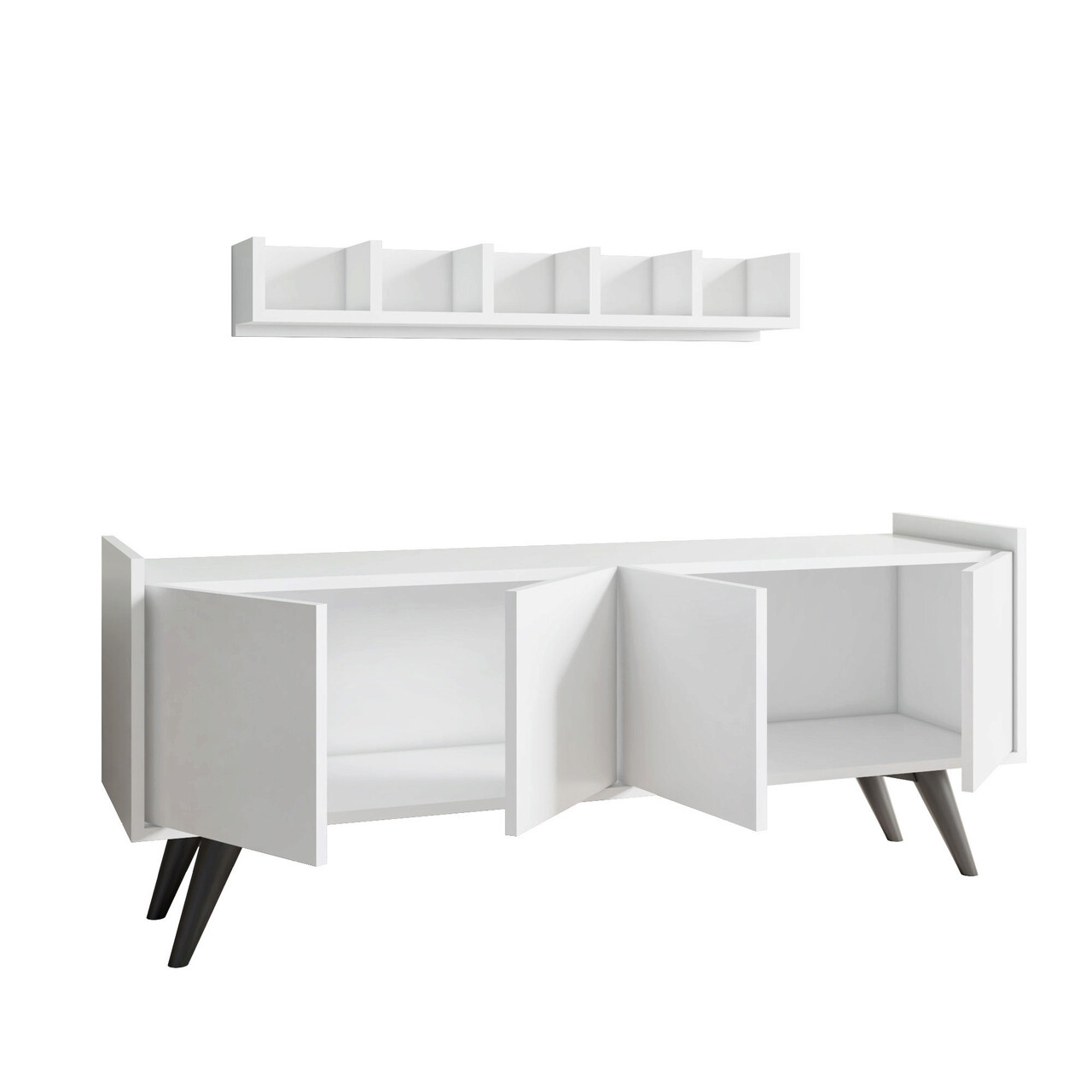 Consola, Mod Design, Siena, Alb - 3 | YEO