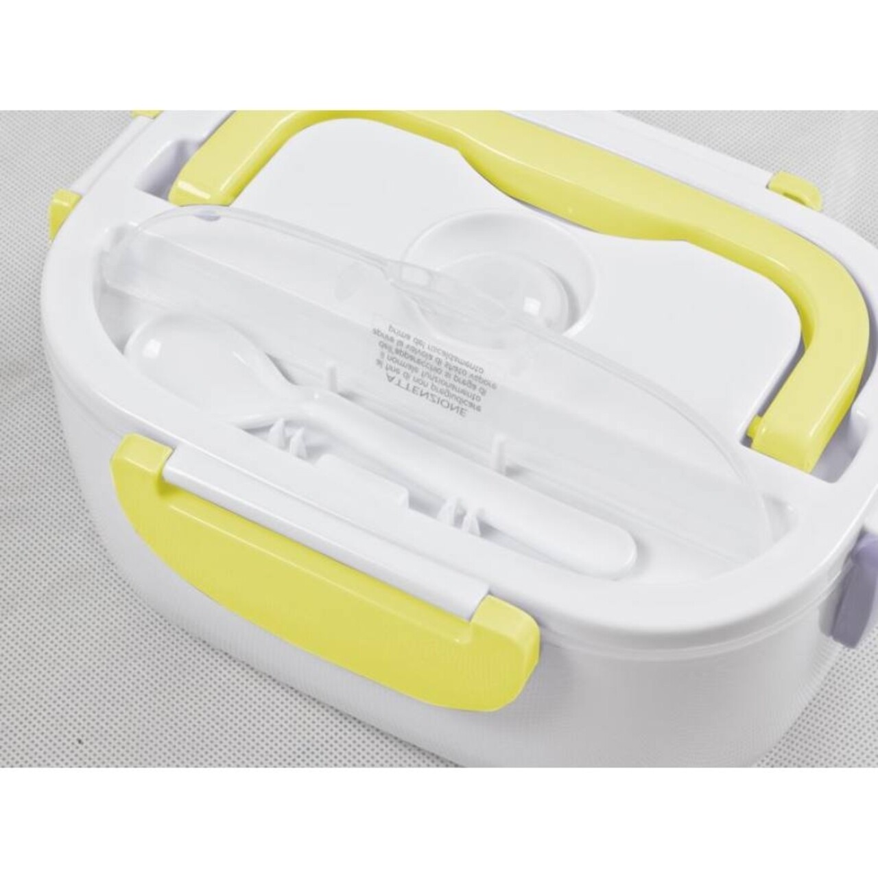 Lunch Box -Cutie electrica pentru incalzirea pranzului 90.920G, Beper, 40 W, 450 ml, 1000 ml, alb/galben - 1 | YEO