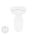 Talonete anti-frecare din silicon / branturi adezive pentru calcaie Talsion, InnovaGoods, 2 perechi, unisex