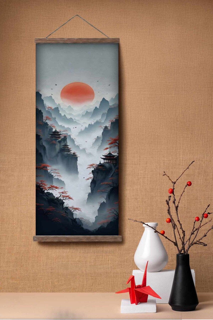 Tablou decorativ, ARTJPNPSTRDK4, Pictură: 100% PÂNZĂ, Multicolor - view 2