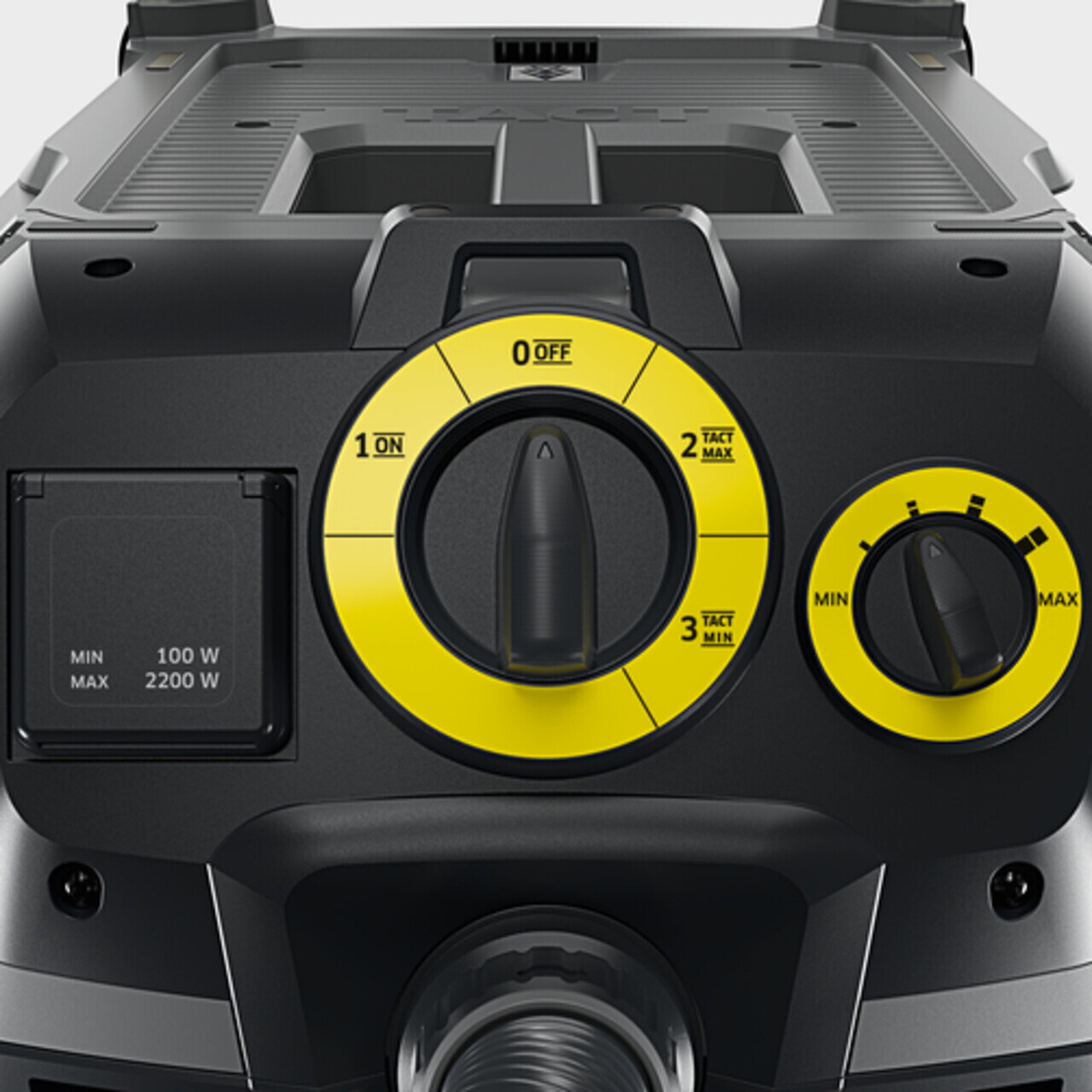 Aspirator umed-uscat profesional NT 50/1 Tact Te L, Karcher, gri — imaginea 6
