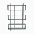 Corp biblioteca, Zena Home, Bruti, 120x180x29.6 cm, PAL, Verde/Negru