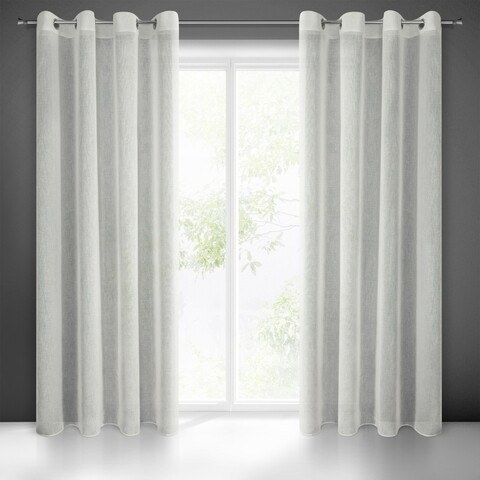 Perdea Eurofirany, Alicja, 140×250 cm, poliester, crem Eurofirany