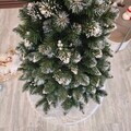 Brad artificial Christmas Deluxe by Sersimo, Crystal nins cu merisoare, 2D, 150cm