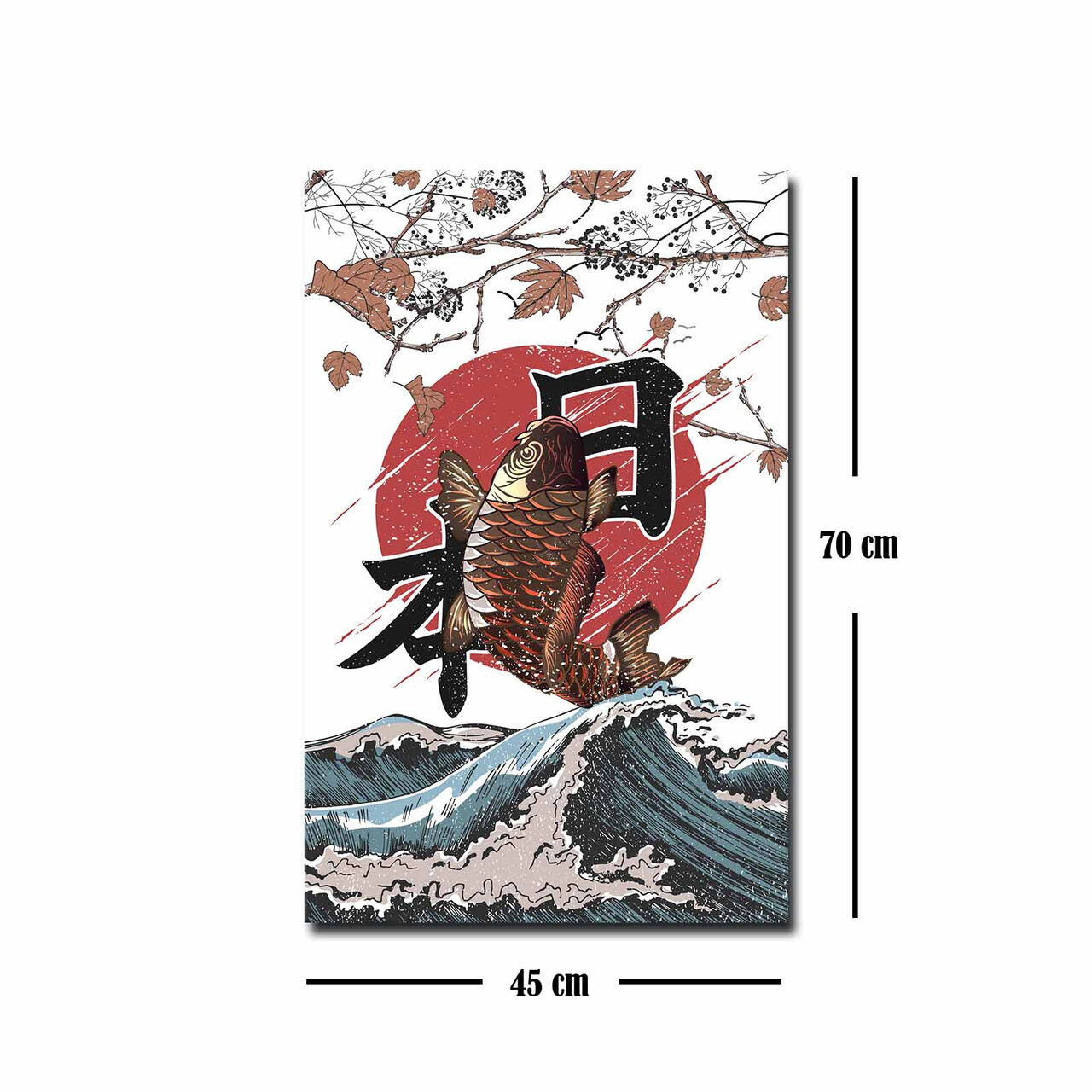 Tablou decorativ, 45702019C, Lemn, Multicolor - view 4