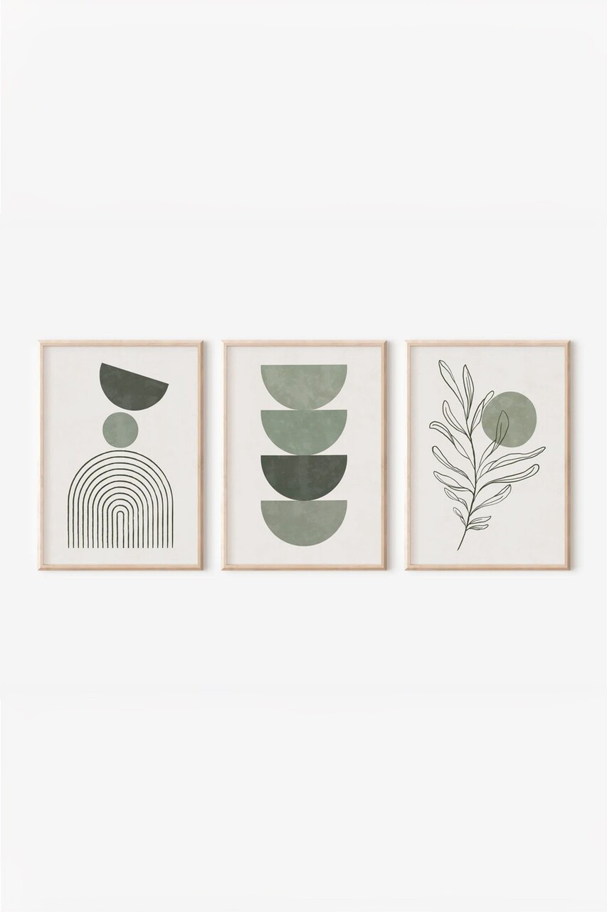 Set 3 tablouri decorative, 3Dartsohoset55, MDF, Multicolor - view 3