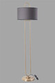 Lampadar, Stala, 846STL2962, Metal, Gri inchis