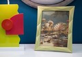 Rama foto Greeny, Mauro Ferretti, 20x25 cm, polirasina/sticla, verde