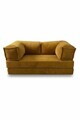 Canapea 2 locuri, Atelier del Sofa, 326NYR1134, Galben mustar