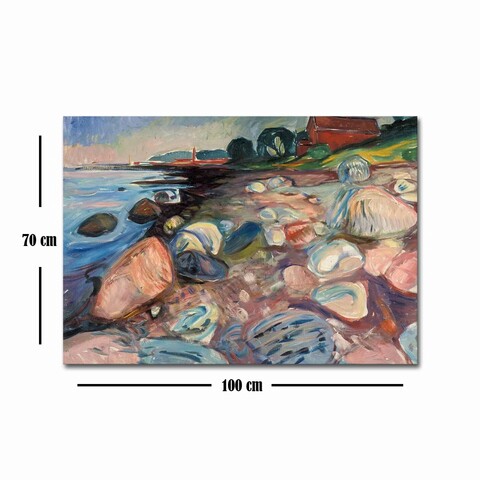 Tablou decorativ, 70100FAMOUSART-027, Canvas, 70 x 100 cm, Multicolor