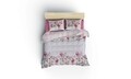 Lenjerie de pat dubla Pamela - Red, Cotton Box, 4 piese, bumbac ranforce, rosu