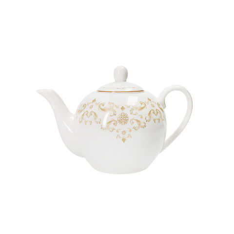 Ceainic, Excalibur, Brandani, D22.5x14 cm, 600 ml, portelan New Bone China