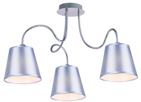 Poza Lustra Luk, Candellux, 60 x 36 cm, 3 x E14, 40W, crom