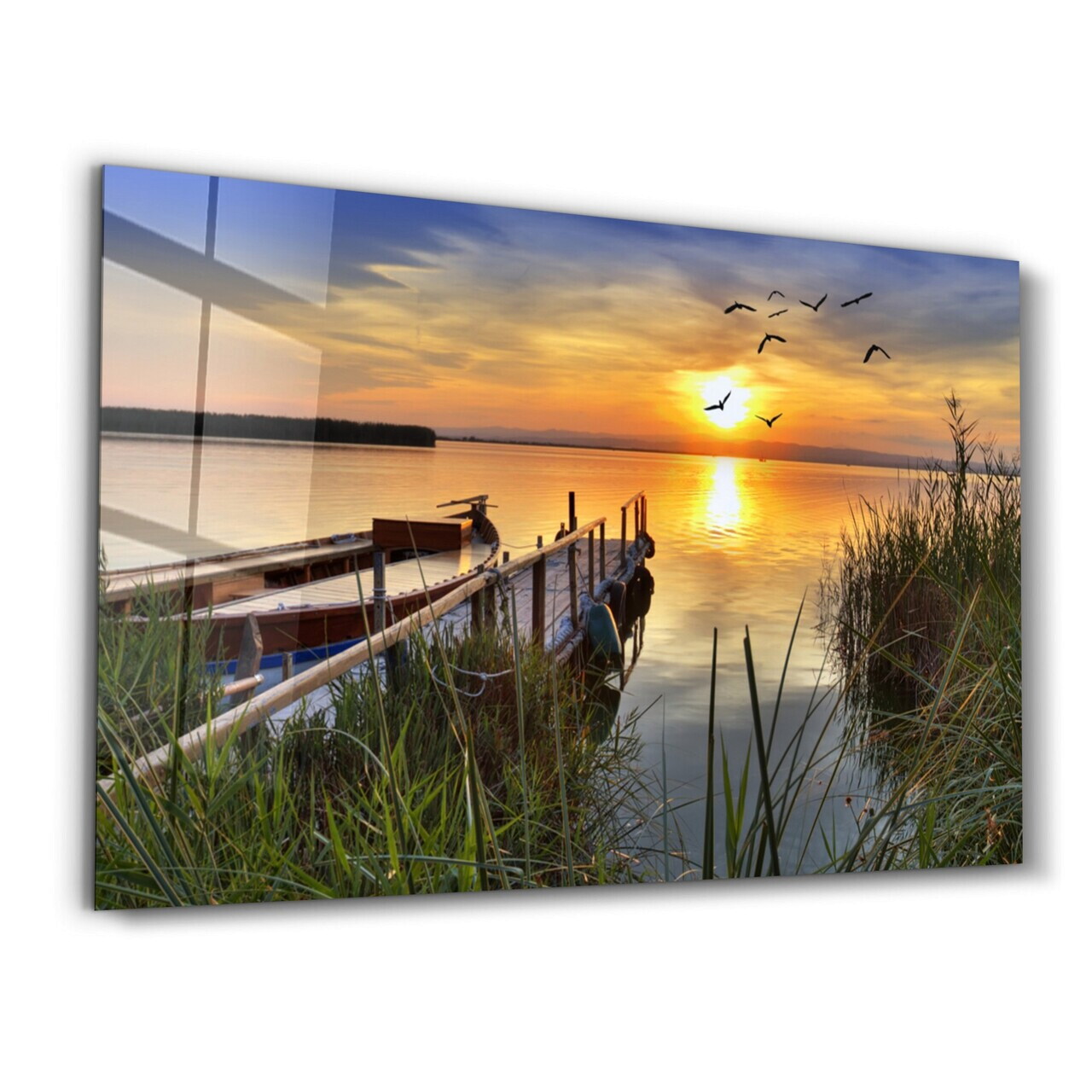 Tablou decorativ, OGLS-1164, Dimensiuni: 70 x 110 cm, Multicolor — imaginea 5