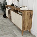 Consola, Hommy Craft, Milan, Nuc / Travertin