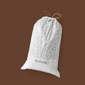 Set 40 saci de gunoi, Brabantia, PerfectFit, marimea L, 45 L, nailon, alb