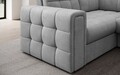 Coltar extensibil dreapta 5 locuri ELTAP, RT-85MO, Blewett, 299x198x82 cm, lemn/poliester, gri deschis