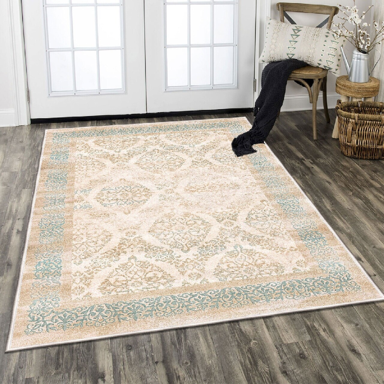 Covor Els2079 160x230 cm Catifea Multicolor