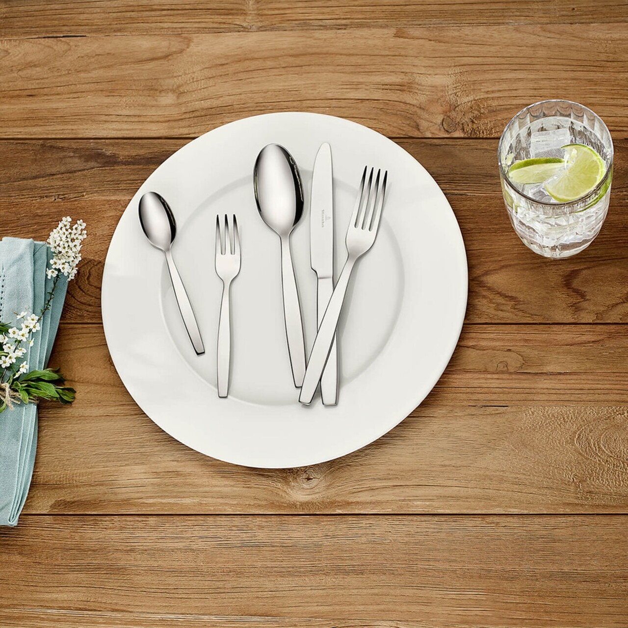 Set tacamuri 30 piese, Villeroy & Boch, Charles Cutlery, inox 18/10 - 1 | YEO
