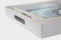 Set 2 tavi pentru servire Marble, Mauro Ferretti, plastic, multicolor