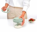 Tocator manual cu snur, Brabantia, Tasty+, 13.5x12 cm, plastic, verde jad