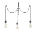 Lustra Kabluni MR - 905, Opviq, 96 x 6 x 102 cm, 3 x E27, 40W, chrome