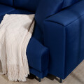 Coltar extensibil stanga 4 locuri ELTAP, LT-40VE, Dalia, 289x190x95 cm, lemn/poliester, albastru