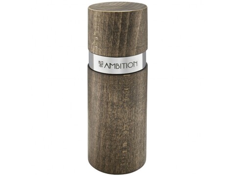 Rasnita piper / sare ring, ambition, 15 cm, lemn, maro inchis