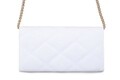 Geanta Juicy Couture 153, 23x5x12 cm, piele ecologica, alb