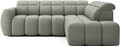 Coltar extensibil dreapta 4 locuri ELTAP, RT-100XIL, Falconn, 258x208x107 cm, lemn/poliester, verde