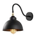 Aplica de perete, Saglam - 3742, Opviq, 21 x 32 x 28 cm, 1 x E27, 40W, negru