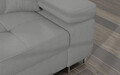 Coltar extensibil stanga 4 locuri ELTAP, Armd-364, Armando, 289x203x85 cm, lemn/poliester, gri