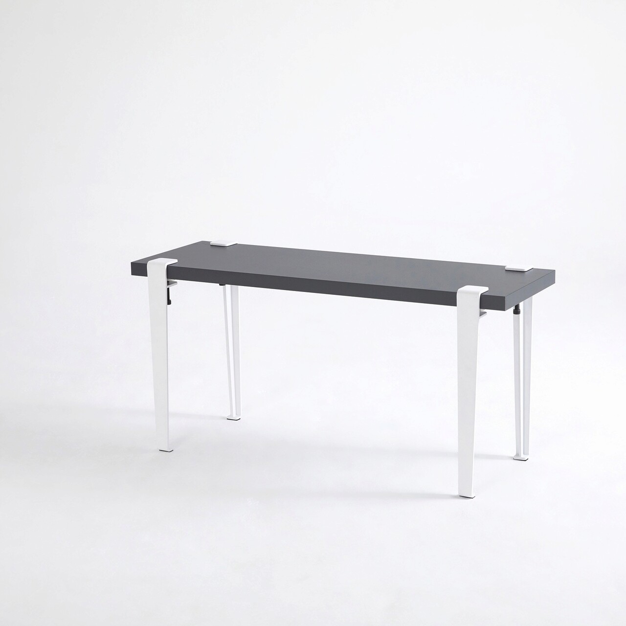 Banca, Logg, Khalkeus , 90x45x30 cm, Antracit/Alb - 1 | YEO