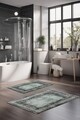 Set covorase de baie, Cartwright, CT-5084, Poliester, Multicolor
