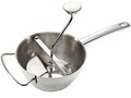 Tocator manual pentru legume/fructe, Leifheit, Food mill, Ø20 cm, inox