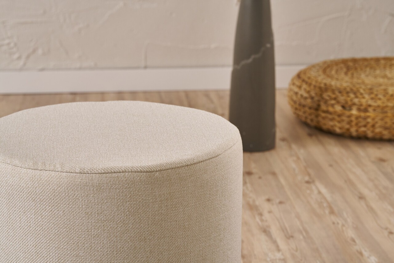 Taburet, Atelier del Sofa, 825BLC5116, Lemn, Crem - view 3