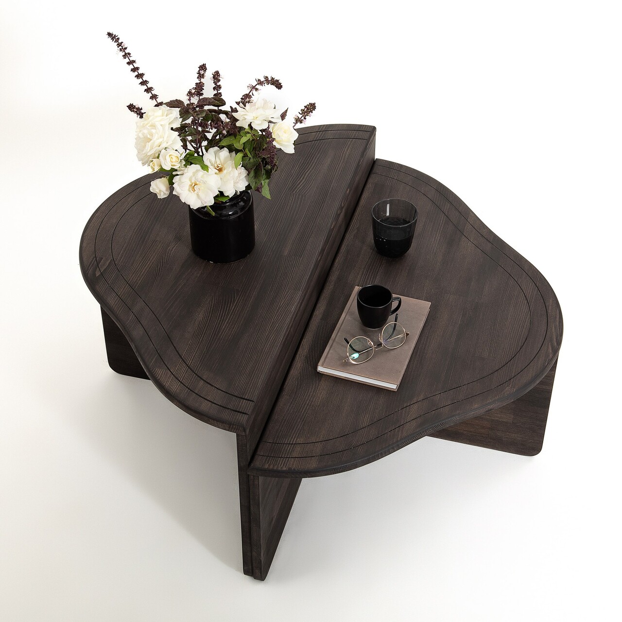 Masuta de cafea, Neostill, Altopiano, Lemn, Antracit