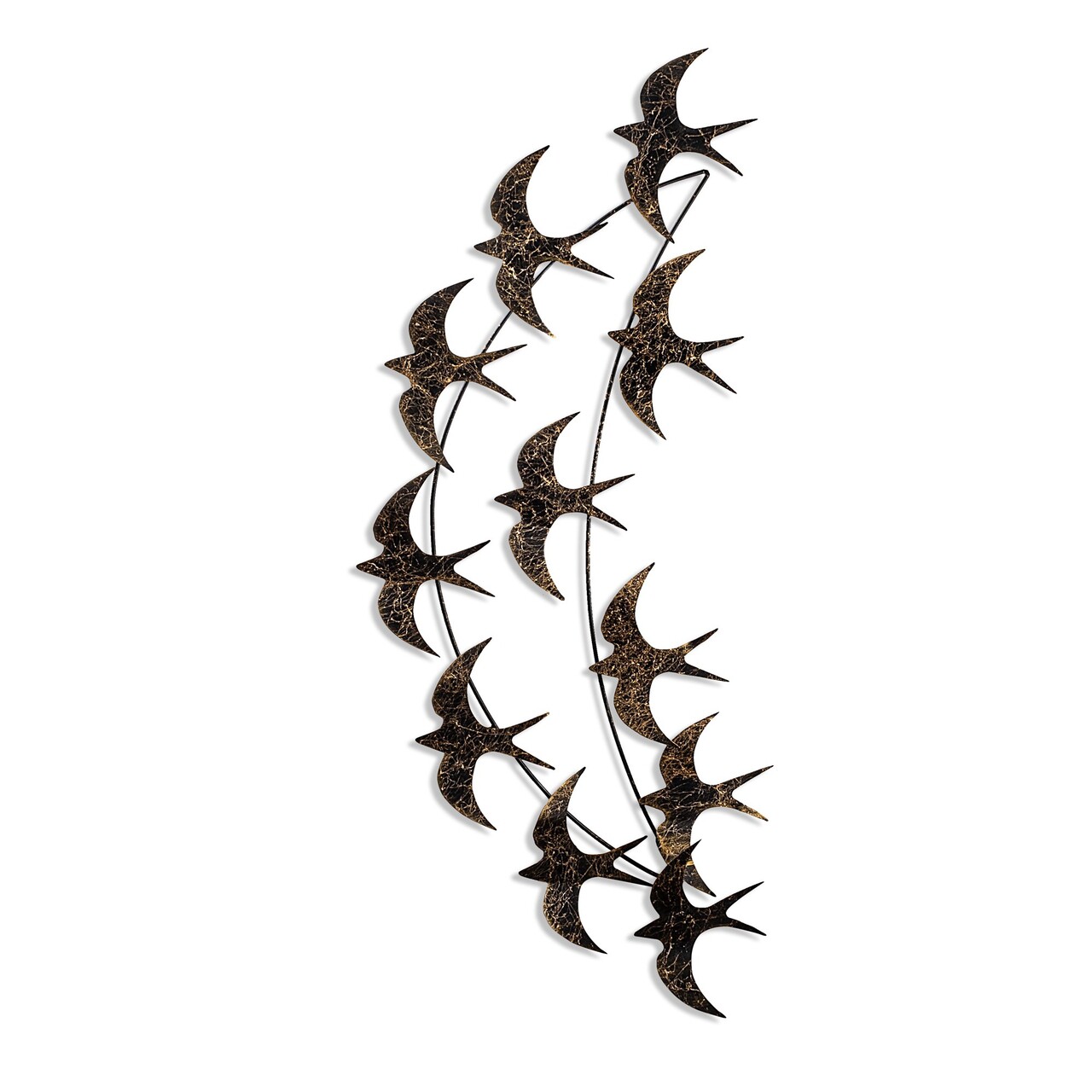 Decoratiune de perete, Flight 3, Dimensiuni: 50 x 100 x 5 cm, Multicolor - view 6
