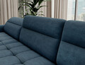 Coltar extensibil stanga 4 locuri ELTAP, LT-40TOS, Berrto, 306x165x100 cm, lemn/poliester, albastru