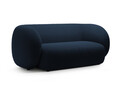 Canapea modulara 2 locuri, Kate, Micadoni, 183x99x76 cm, catifea, albastru regal