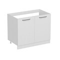 Dulap pentru bucatarie, Hanah Home, Minar, 100x87x58 cm, Alb