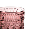 Pahar Barrel, Homla, 300 ml, sticla, roz