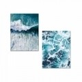 Set 2 tablouri decorative, Alpha Wall, Force of Nature, 30x40 cm
