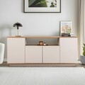 Consola, Lorena, Arista, 180x75x44.5 cm, Cașmir / Pin Atlantic