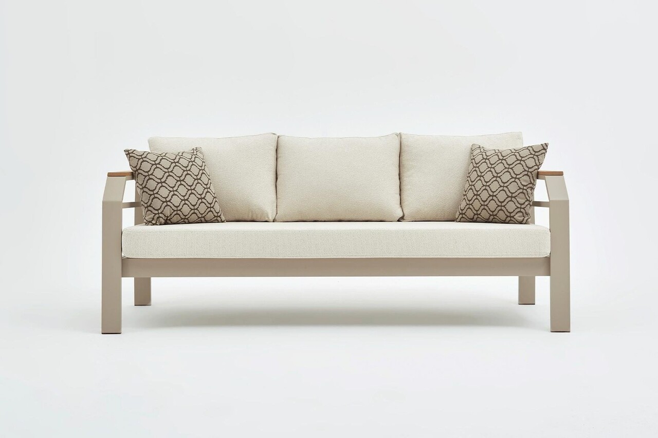 Set mobilier de gradina, Hanah Home, Assento, Bej - view 4