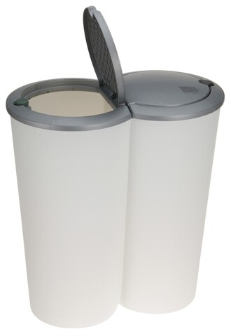 Cos de gunoi Double, 2x25 L, polipropilena