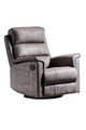 Fotoliu cu recliner, Niron, Joyful TV, 80x105x80 cm, Gri