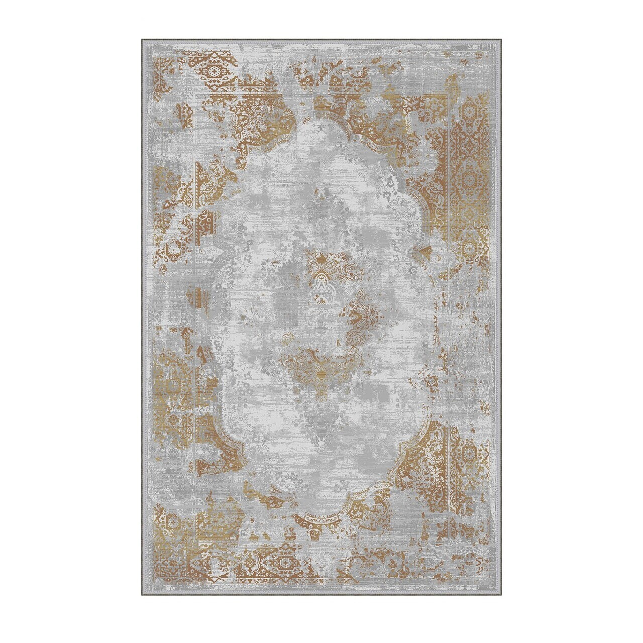 Covor, Eexfab1196, 100x150 cm, Poliester, Multicolor — imaginea 5