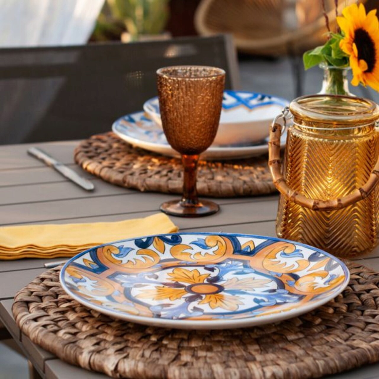 Serviciu de masa 18 piese Moon Signoria, Andrea Fontebasso, portelan, multicolor - 1 | YEO