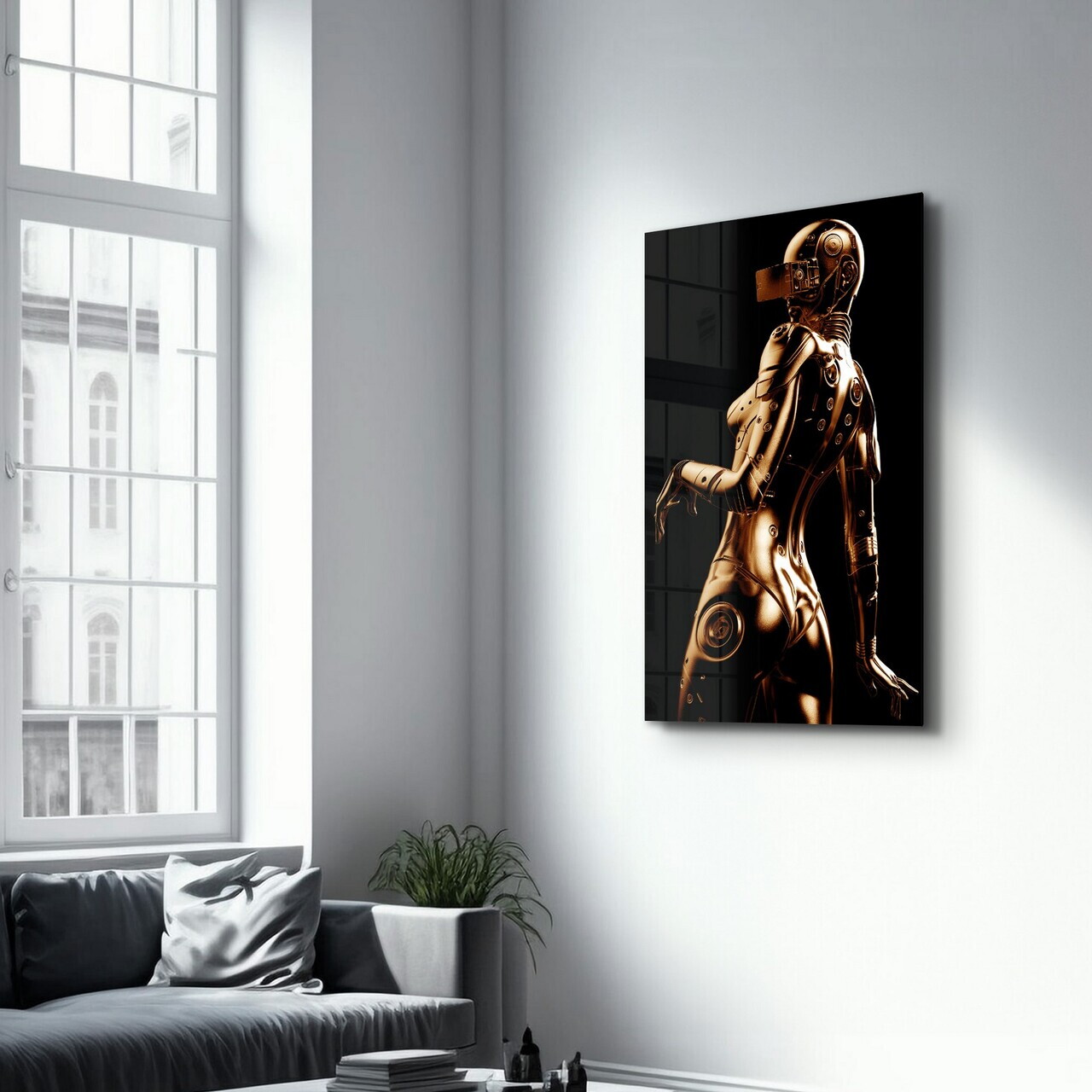Tablou decorativ, SPR-1208, Dimensiuni: 46 x 72 cm, Multicolor — imaginea 4